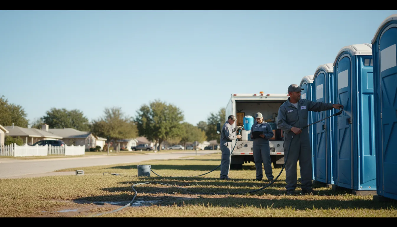 Long-Term Portable Toilet Rental in Wilmot, AR near me